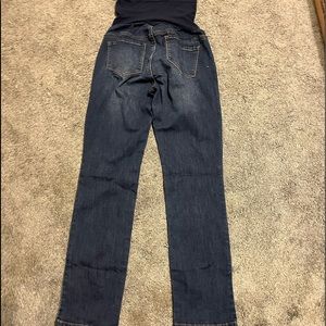 Indigo blue maternity